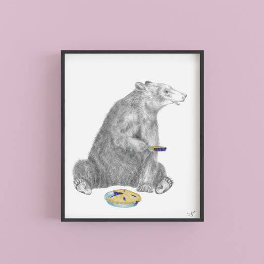 Albert Finnegan Black Bear Portrait Study