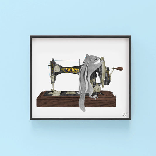 Charlotte Livingston Eastern Chipmunk Portrait Study