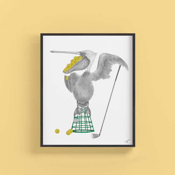 Rally Manonash Brown Pelican Portrait Study