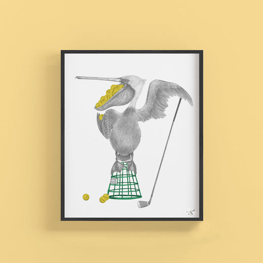 Rally Manonash Brown Pelican Portrait Study