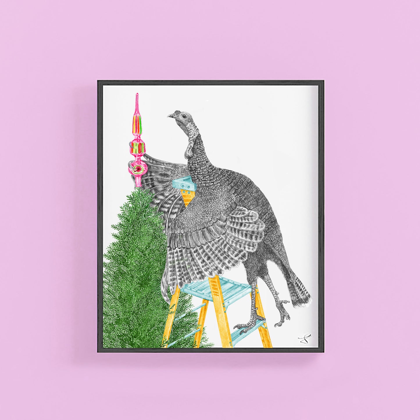 Clifford Taw Turkey Portrait Study