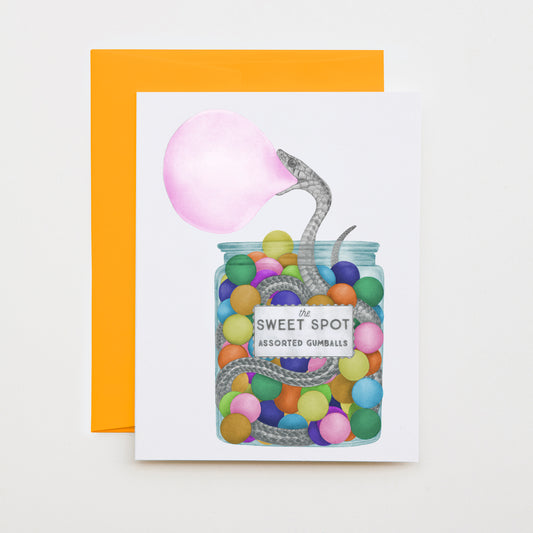 Dorothy Melville Eastern Garter Snake Note Card